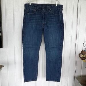 Levi’s 514 men’s 36/30 dark blue 2020 Mexico Zip fly 5 pocket excellent cond.